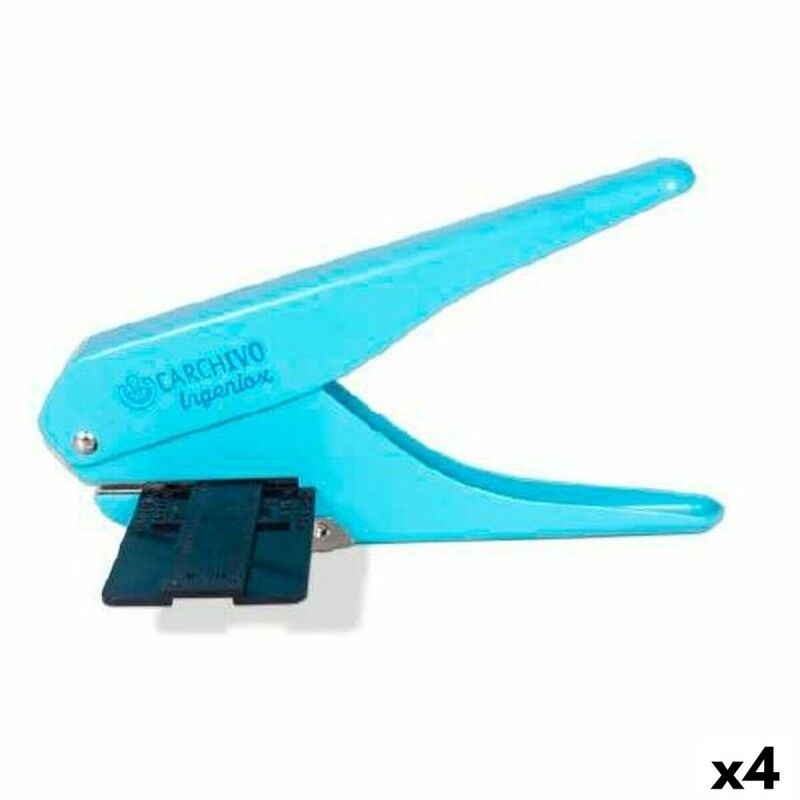 Carchivo|Perfuradora Carchivo INGENIOX Azul (4 Unidades) Carchivo|Perfuradora Carchivo INGENIOX Azul (4 Unidades)