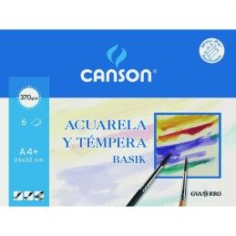 Canson|Papel de aquarela Canson 6 Folhas 370 g/m² (20 Unidades)