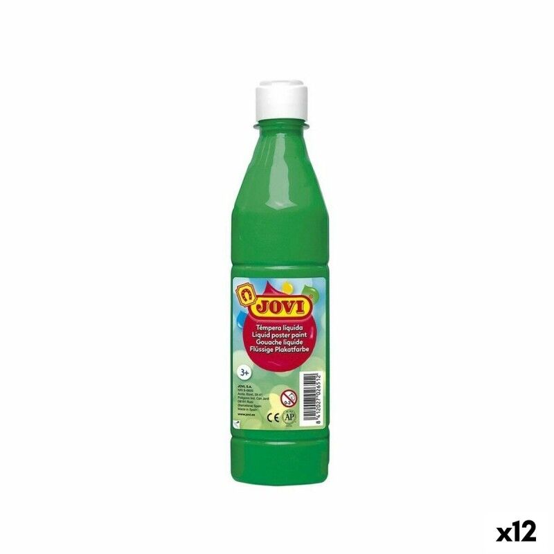 Jovi|Têmpera Jovi Verde 500 ml (12 Unidades) Jovi|Têmpera Jovi Verde 500 ml (12 Unidades)