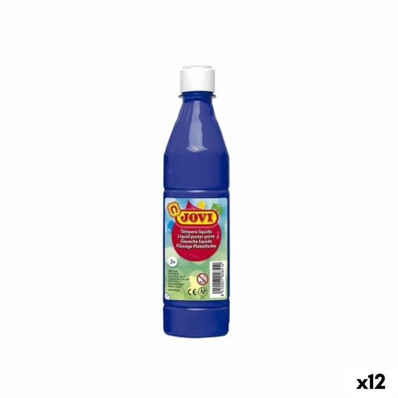 Jovi|Têmpera Jovi Azul escuro 500 ml (12 Unidades)