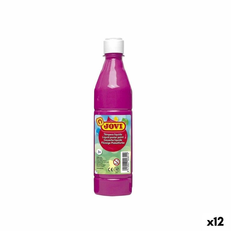Jovi|Têmpera Jovi Magenta 500 ml (12 Unidades) Jovi|Têmpera Jovi Magenta 500 ml (12 Unidades)