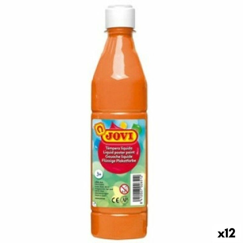Jovi|Têmpera Jovi Laranja 500 ml (12 Unidades)