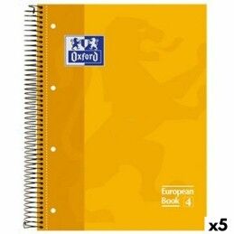 Oxford|Caderno Oxford European Book Multicolor A4 5 Peças 120 Folhas