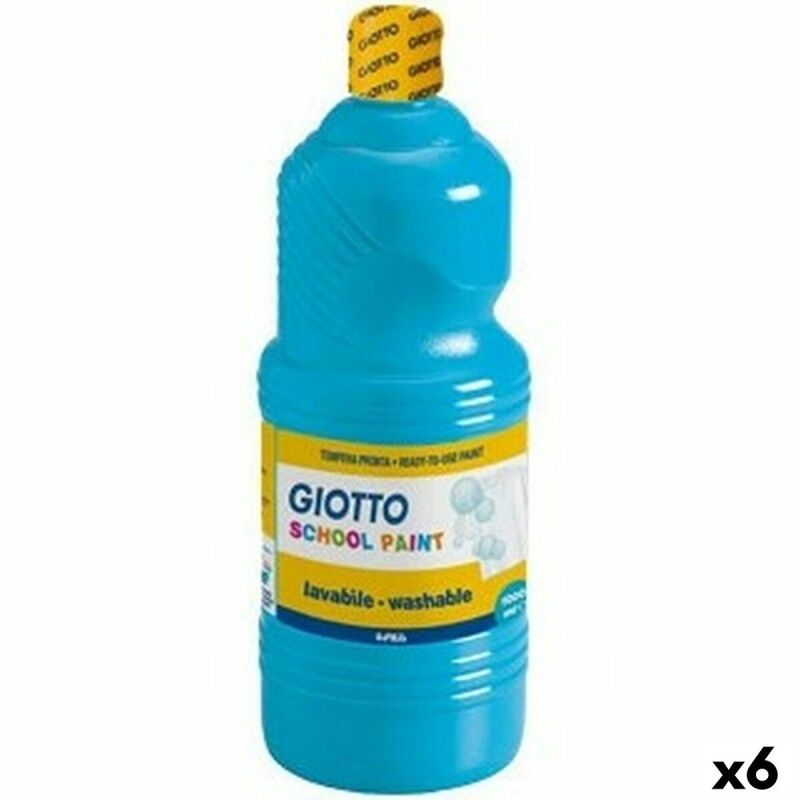 Giotto|Têmpera Giotto Ciano 1 L (6 Unidades) Giotto|Têmpera Giotto Ciano 1 L (6 Unidades)
