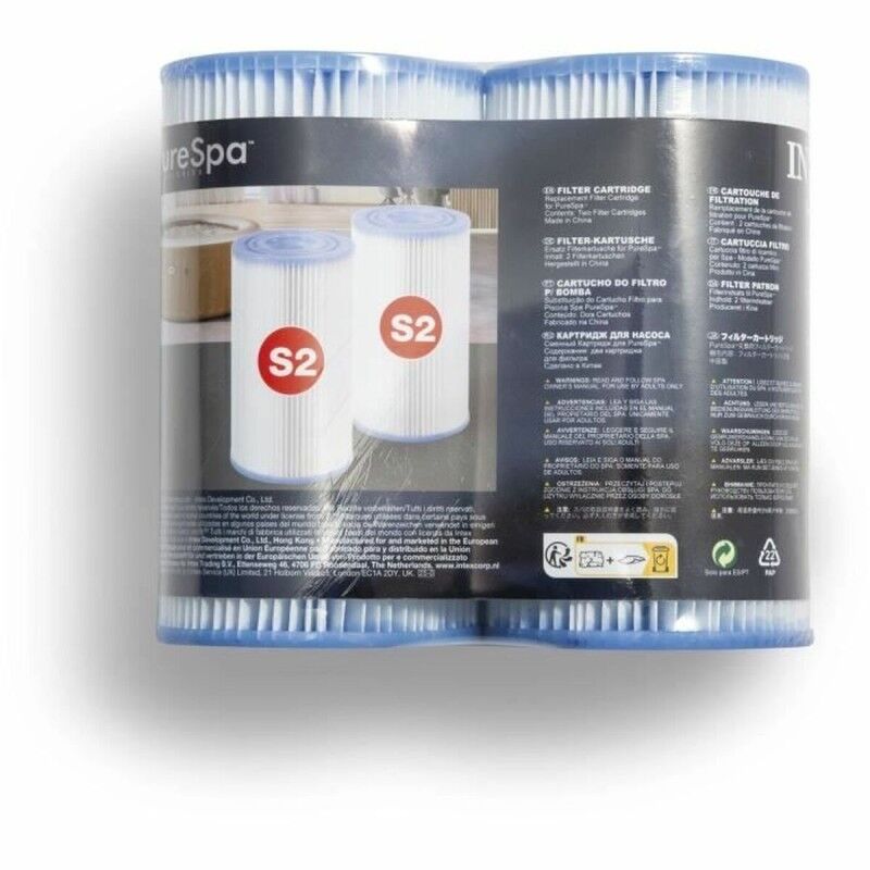 Intex|Filtro de água Intex Pure SPA S2 Intex|Filtro de água Intex Pure SPA S2