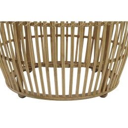 DKD Home Decor|Conjunto de 2 mesas DKD Home Decor Marrom claro 70 x 70 x 50 cm