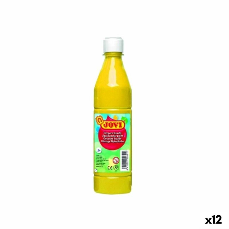 Jovi|Têmpera Jovi Amarelo 500 ml (12 Unidades) Jovi|Têmpera Jovi Amarelo 500 ml (12 Unidades)