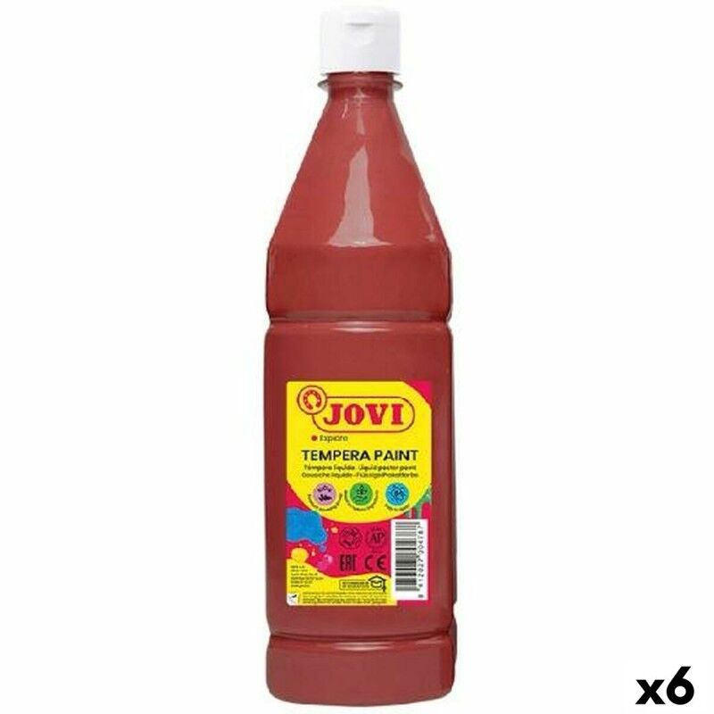 Jovi|Têmpera Jovi Castanho 1 L (6 Unidades)