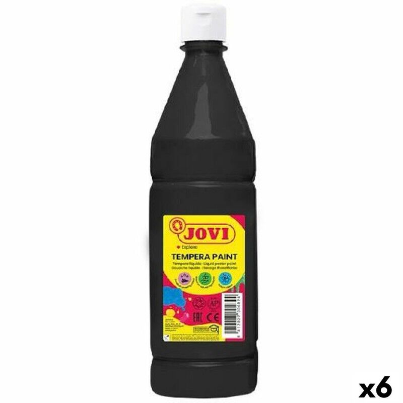 Jovi|Têmpera Jovi Preto 1 L (6 Unidades)