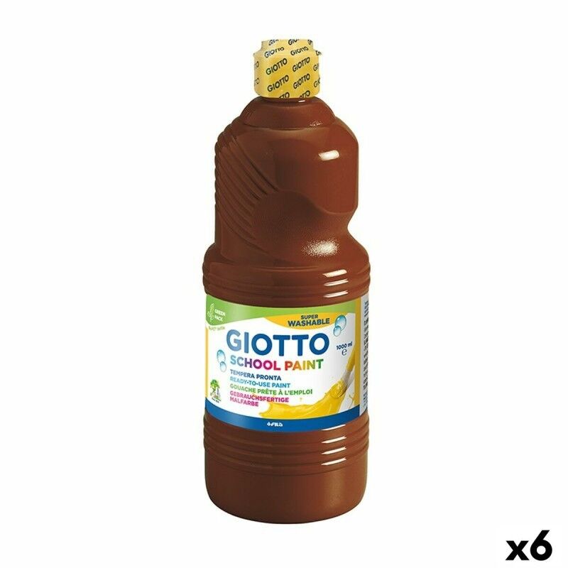 Giotto|Têmpera Giotto Castanho 1 L (6 Unidades)