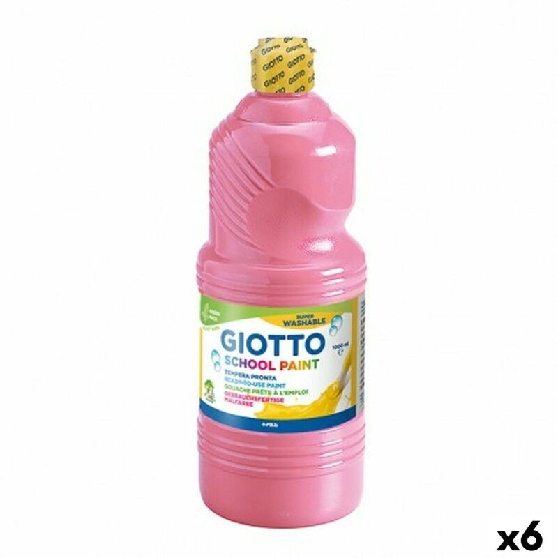Giotto|Têmpera Giotto Cor de Rosa 1 L (6 Unidades) Giotto|Têmpera Giotto Cor de Rosa 1 L (6 Unidades)