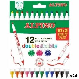 Pentel|Marcadores de giz líquido Pentel Wet Erase Vermelho (12 Peças)