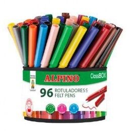 Alpino|Conjunto de Canetas de Feltro Alpino CLASSBOX Multicolor (12 Unidades)
