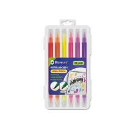 Bismark|Conjunto de Canetas de Feltro Bismark LETTERING Multicolor 12 Peças (12 Unidades)