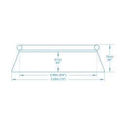 Bestway|Piscina Insuflável Bestway 57270 ø 305 x 76 cm