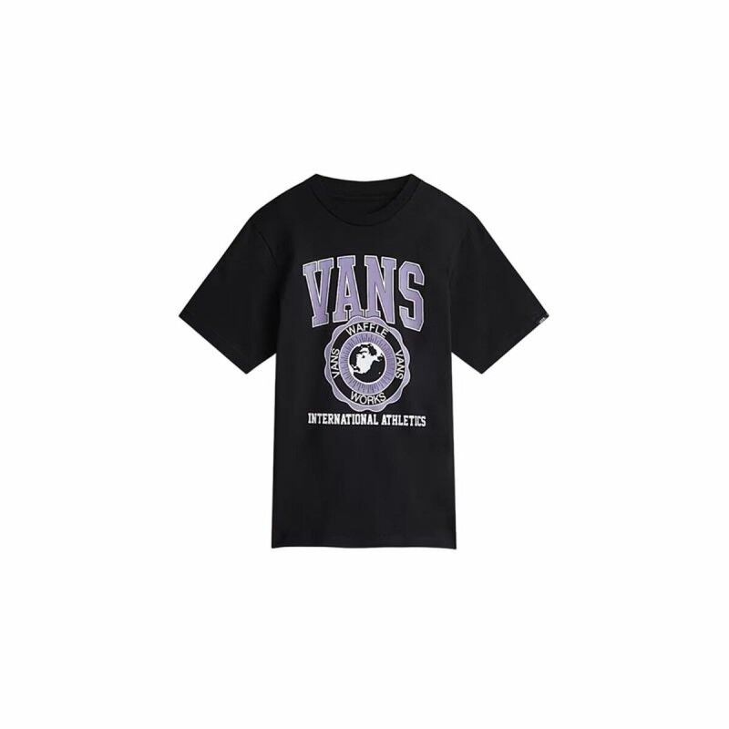 Vans|Camisola de Manga Curta Infantil Vans Inter V Ss Preto Vans|Camisola de Manga Curta Infantil Vans Inter V Ss Preto