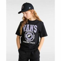 Vans|Camisola de Manga Curta Infantil Vans Inter V Ss Preto