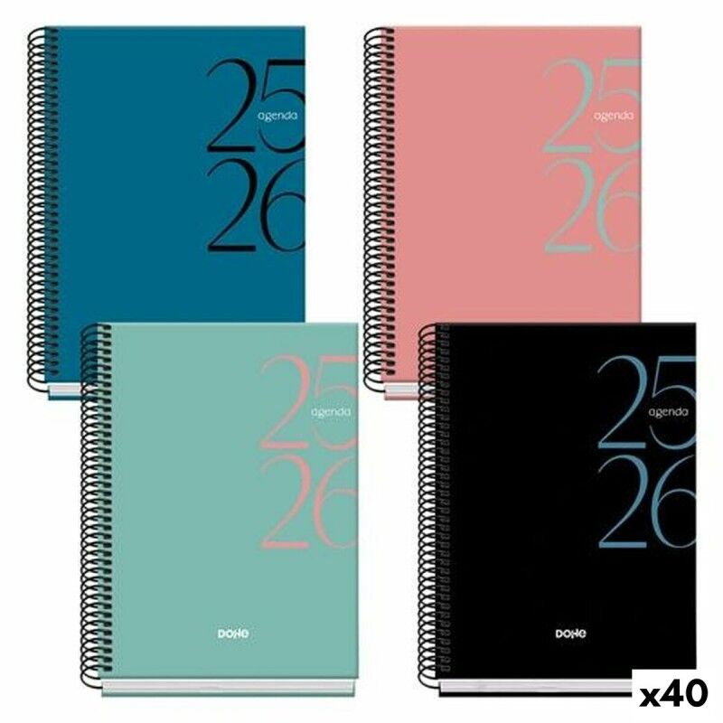DOHE|Agenda DOHE SYSTEM A5 150 x 210 mm 2025-2026 (40 Unidades) DOHE|Agenda DOHE SYSTEM A5 150 x 210 mm 2025-2026 (40 Unidades)