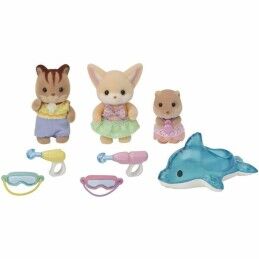 Sylvanian Families|Acessórios para Casa de Bonecas Sylvanian Families 5749 Nursery Friends Pool Fun trio