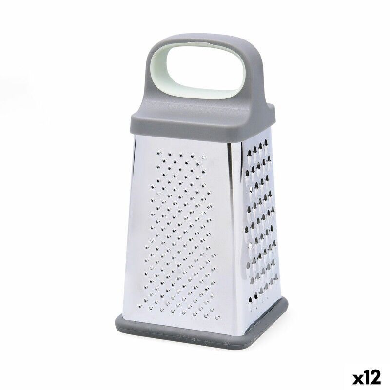 Quid|Ralador Multiusos Quid Ozon Cinzento Metal 22 x 10 x 10 cm (12 Unidades) Quid|Ralador Multiusos Quid Ozon Cinzento Metal 22 x 10 x 10 cm (12 Unidades)