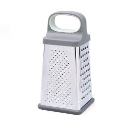 Quid|Ralador Multiusos Quid Ozon Cinzento Metal 22 x 10 x 10 cm (12 Unidades)