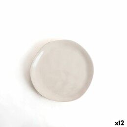 Ariane|Prato de Jantar Ariane Decor Castanho Cerâmica Ø 15 cm (24 Unidades)