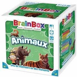 Asmodee|Jogo Educativo Asmodee BrainBox - Animales