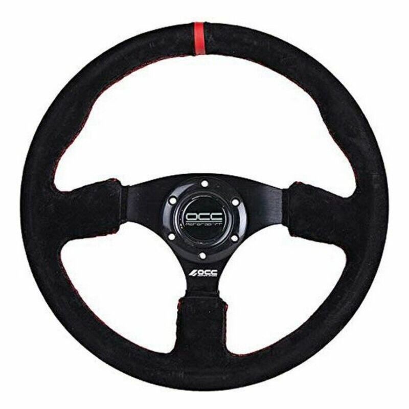 OCC Motorsport|Volante de Corrida OCC Motorsport Revenge Alcantara Preto