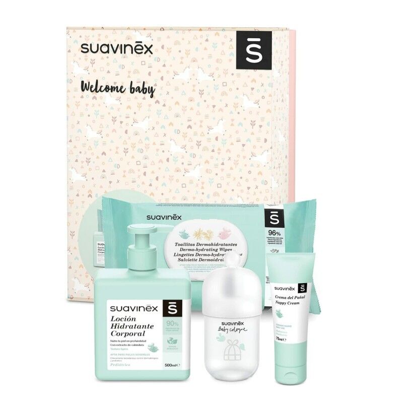 Suavinex|Conjunto de Presente para Bebé Suavinex Cor de Rosa (4 Peças) Suavinex|Conjunto de Presente para Bebé Suavinex Cor de Rosa (4 Peças)