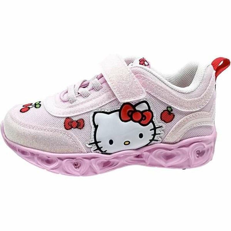 Hello Kitty|Sapatilhas de Desporto Infantis Hello Kitty Rosa Claro Hello Kitty|Sapatilhas de Desporto Infantis Hello Kitty Rosa Claro