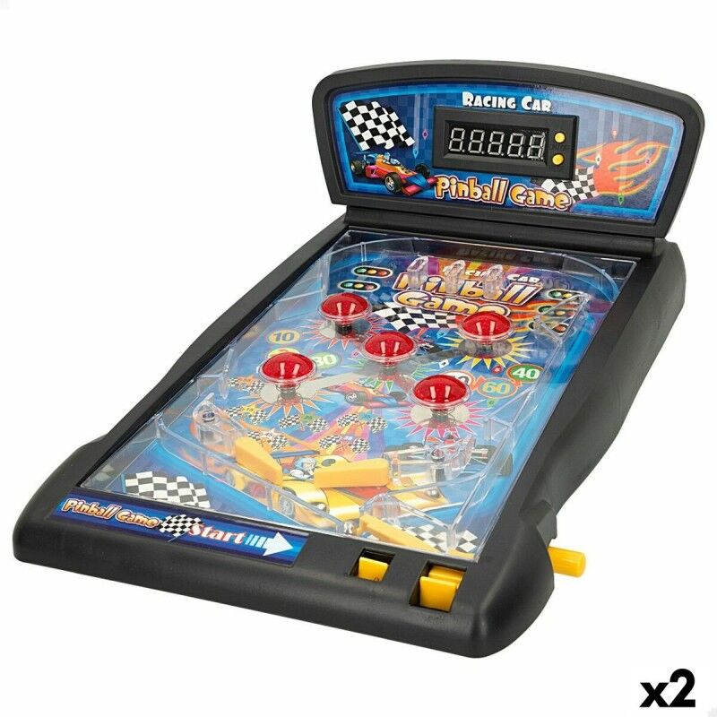 Colorbaby|Jogo de Mesa Colorbaby Pinball (2 Unidades) Colorbaby|Jogo de Mesa Colorbaby Pinball (2 Unidades)