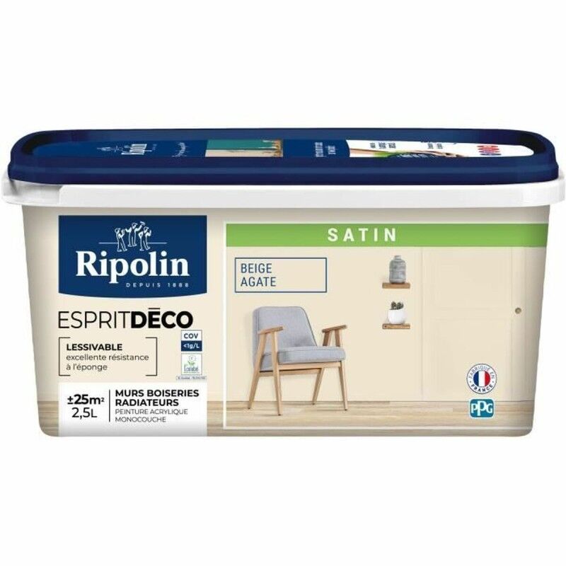 Ripolin|Tinta acrílica Ripolin Azeitona Acrílico 250 ml Ripolin|Tinta acrílica Ripolin Azeitona Acrílico 250 ml