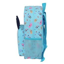 Bluey|Mochila Escolar Bluey Azul celeste 26 x 34 x 11 cm