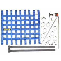 MOMO|Conjunto de Tapetes de Carro MOMO CM009BG Preto/Vermelho PVC