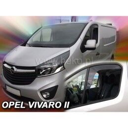 HEKO|Defletor de vento HEKO HO27189 FIAT Talento renault trafic iii 2014 OPEL VIVARO Frontal 2 Peças