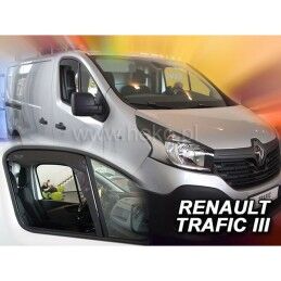 HEKO|Defletor de vento HEKO HO27189 FIAT Talento renault trafic iii 2014 OPEL VIVARO Frontal 2 Peças