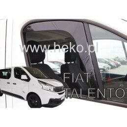 HEKO|Defletor de vento HEKO HO27189 FIAT Talento renault trafic iii 2014 OPEL VIVARO Frontal 2 Peças
