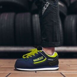 Sparco|Botas de Corrida Sparco GYMKHANA DANI Amarelo Azul Azul Marinho