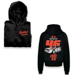 Radikal Revolution|Polar com Capuz Homem Radikal Revolution WINNERS NEVER QUIT Preto