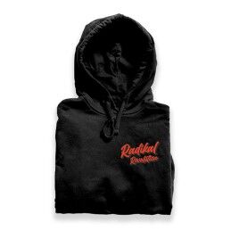 Radikal Revolution|Polar com Capuz Homem Radikal Revolution WINNERS NEVER QUIT Preto