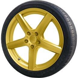 Foliatec|Borracha Líquida para Carros Foliatec Dourado metálico 2 x 400 ml