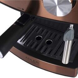 Adler|Máquina de Café Expresso Manual Adler AD 4404cr Preto Multicolor No 1,6 L