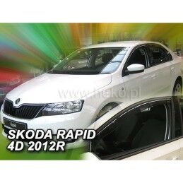HEKO|Defletor de vento HEKO HO28336 SKODA RAPID/SPACEBACK Frontal 2 Peças