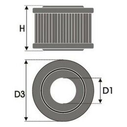 Green Filters|Filtro de ar Green Filters R086753
