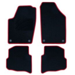 MOMO|Tapete para o Carro MOMO MomlCM4A8BK Branco/Preto Universal