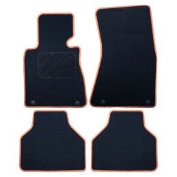 MOMO|Conjunto de Capas para Assentos MOMO 21 Preto Preto/Vermelho Poliéster