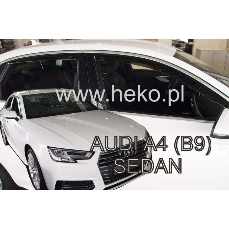 HEKO|Defletor de vento HEKO HO10253 AUDI A4 (B9) SEDAN Traseiro Frente 4 Peças HEKO|Defletor de vento HEKO HO10253 AUDI A4 (B9) SEDAN Traseiro Frente 4 Peças