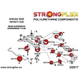 Strongflex|Silentblock Strongflex STF281734AX2 Traseira