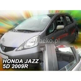 HEKO|Defletor de vento HEKO HO17150 HONDA JAZZ III Traseiro Frente 4 Peças