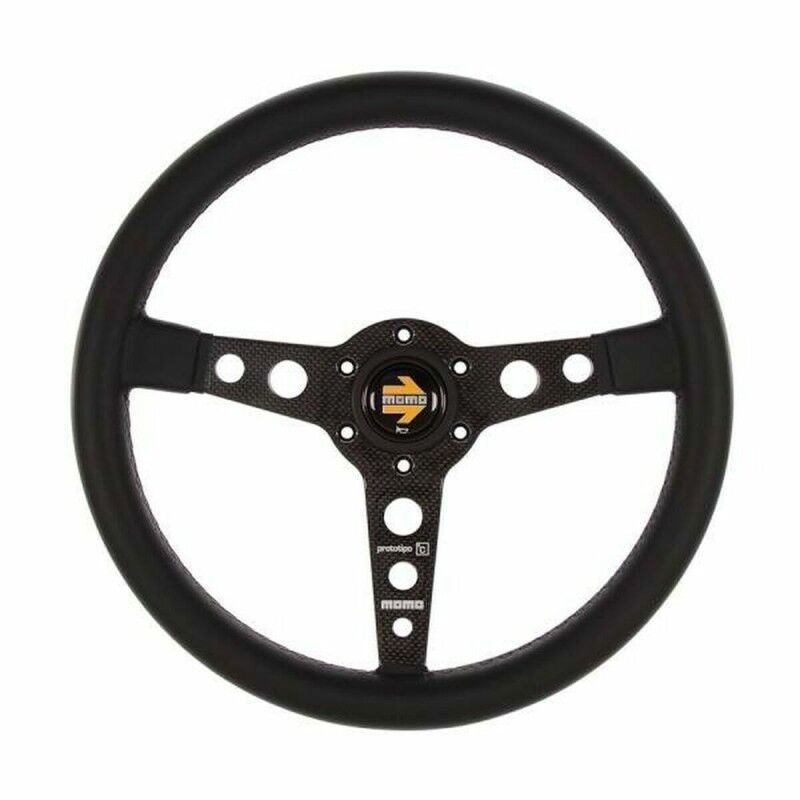 MOMO|Volante de Corrida MOMO MOMVPROT6C350BKR Preto Ø 35 cm MOMO|Volante de Corrida MOMO MOMVPROT6C350BKR Preto Ø 35 cm